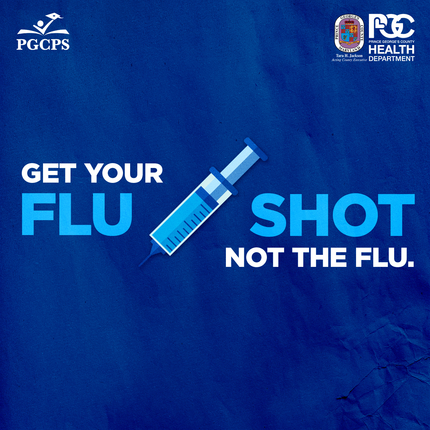 Get your flu shot not the flu 