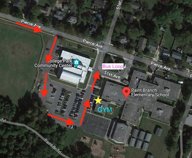 Paint-Branch-Elementary-Arrival-Dismissal-Map